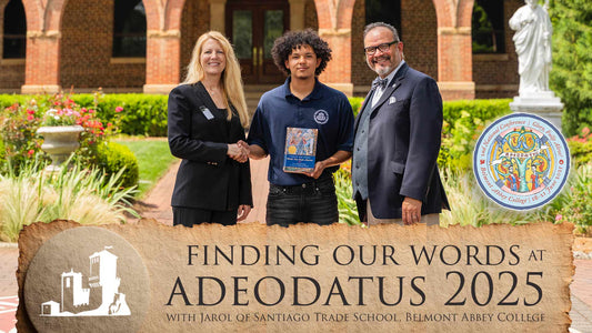 Finding Our Words at the 2025 Adeodatus Conference – Featuring Jarol from Santiago Trade School