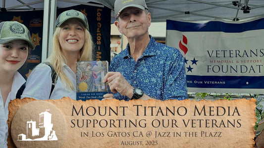 Mount Titano Media Honoring the Veterans Memorial and Support Foundation at the City of Los Gatos Summer Jazz on the Plaza Event